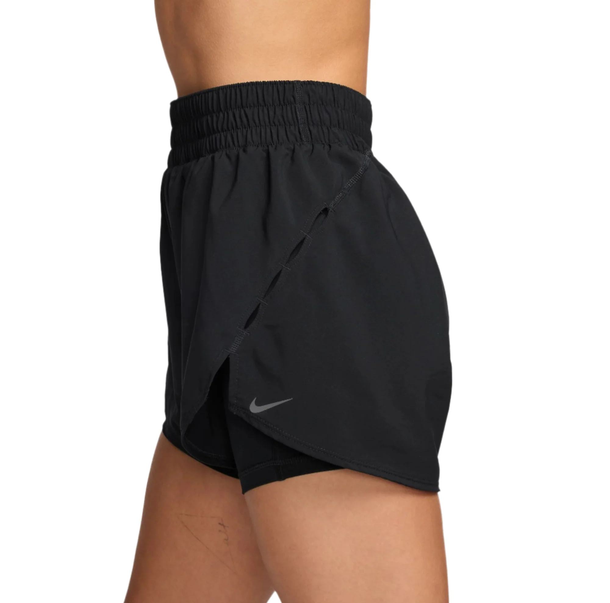 Nike Womens One Dri-FIT 2-In-1 Shorts - Image 3