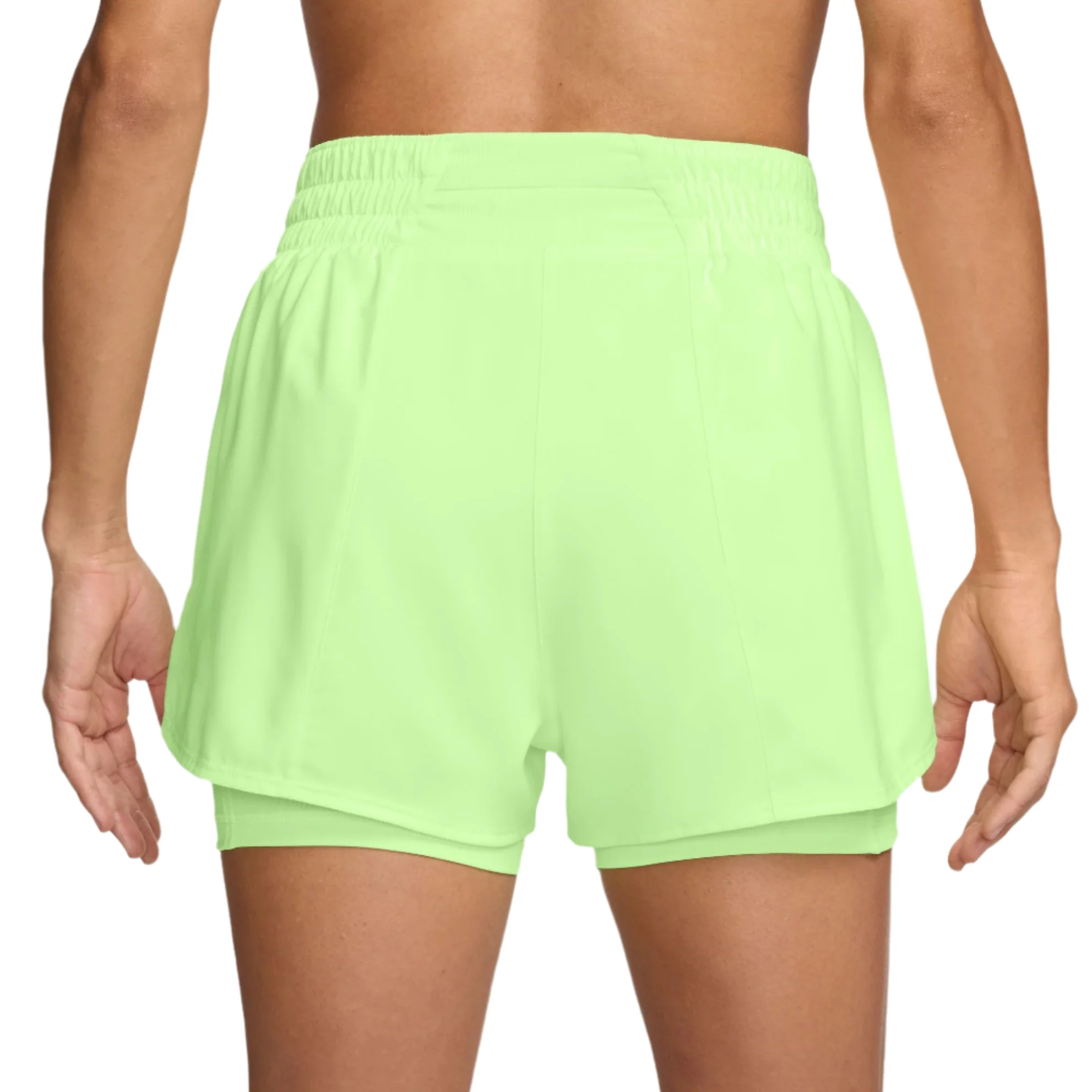 Nike Womens One Dri-FIT High-Waisted 3" 2-In-1 Shorts - Image 2