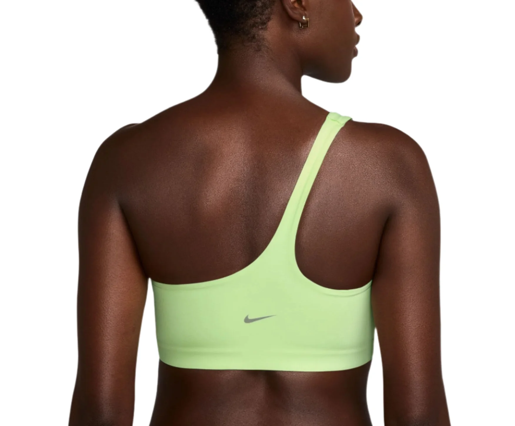 Nike Womens Zenvy Asymmetrical Light-Support Padded Sports Bra - Image 2