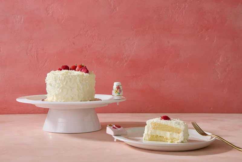 Nora Fleming Mini Slice of Forever Wedding Cake - Image 2