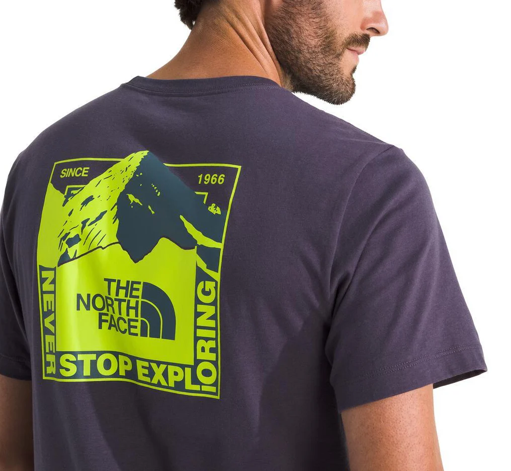 The North Face Mens Mountain Scape Short Sleeve T-Shirt - Image 3