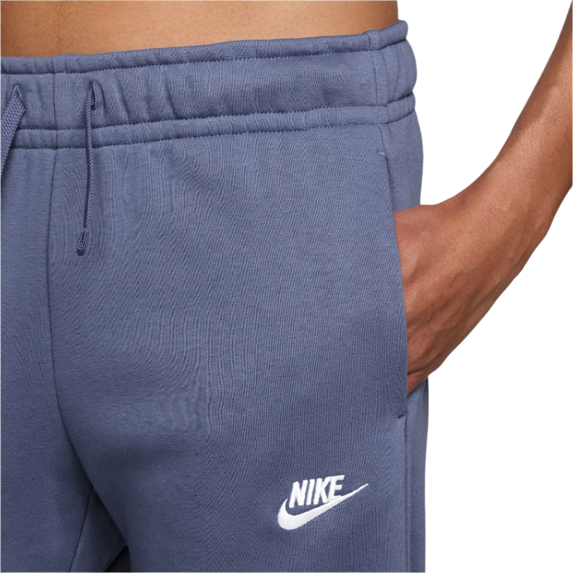 Nike Womens Club Fleece Mid-Rise Wide Leg Sweatpants - Image 3
