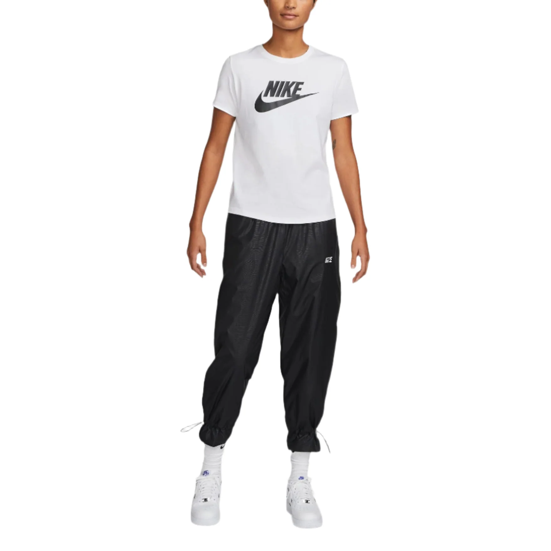 Nike Womens Sportswear Essentials Logo Short Sleeve T-Shirt - Image 4