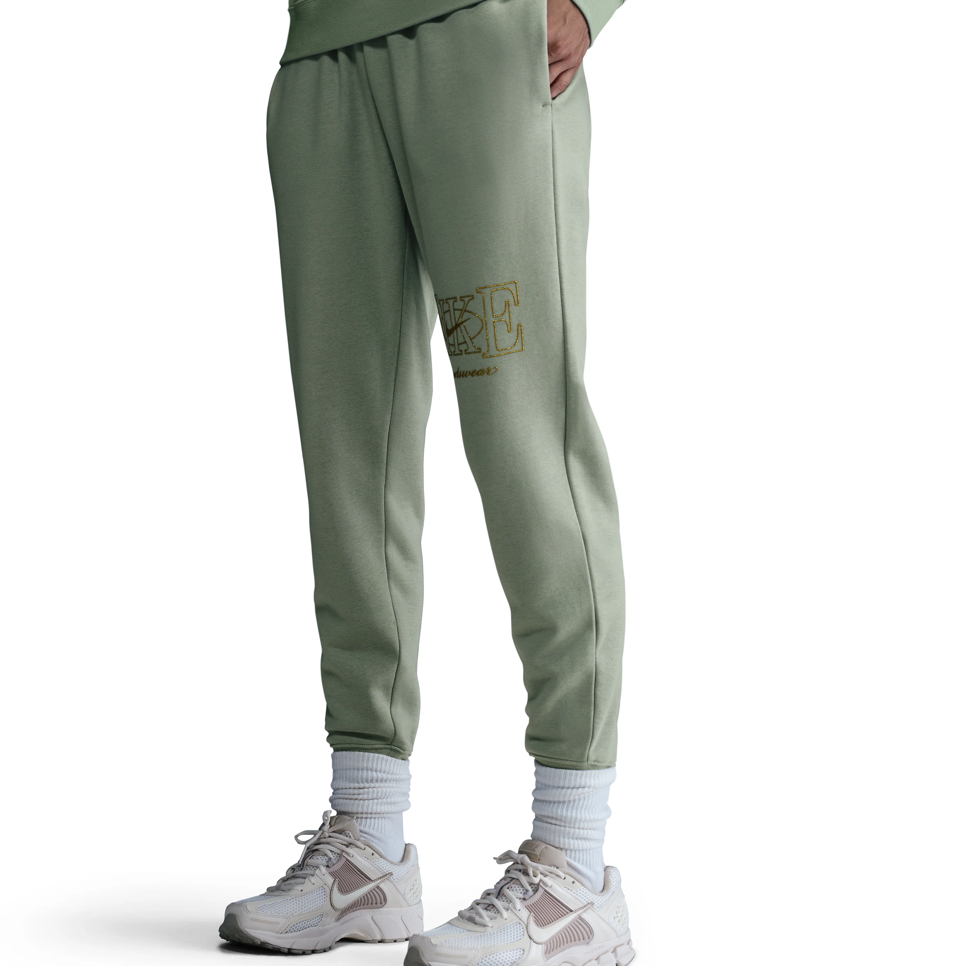 Nike Womens Sportswear Club Fleece Mid-Rise Joggers - Image 2
