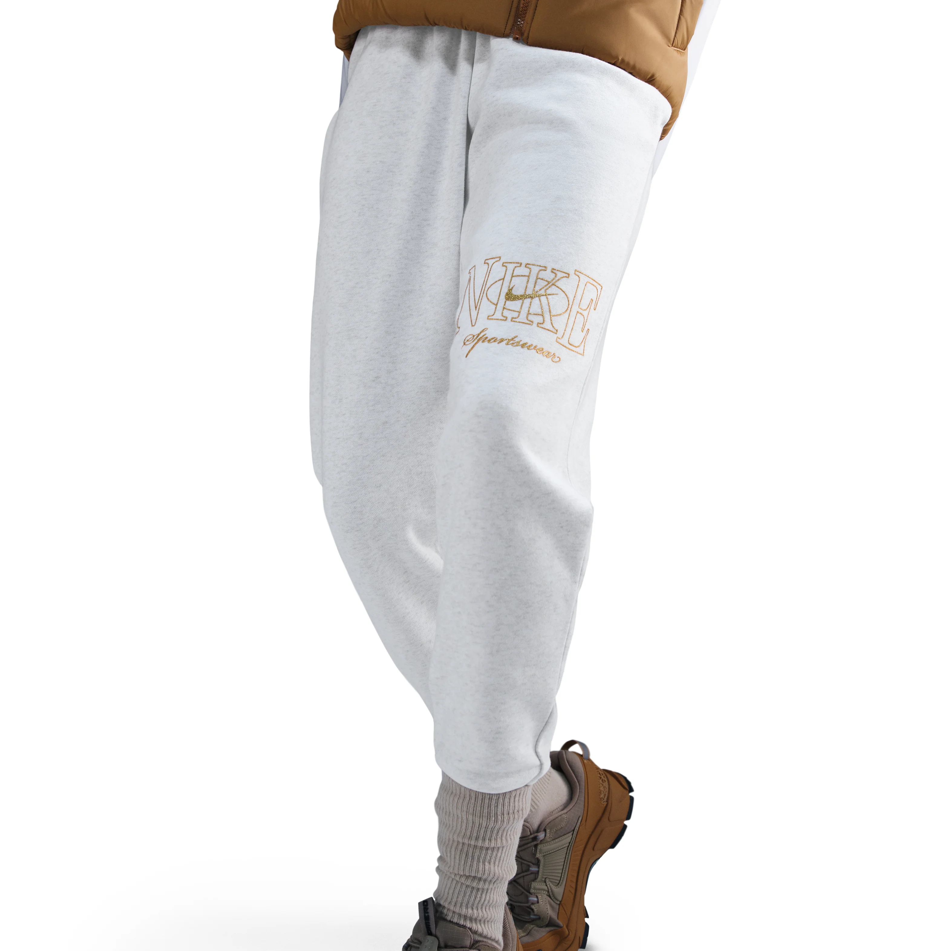 Nike Womens Sportswear Club Fleece Mid-Rise Joggers - Image 2