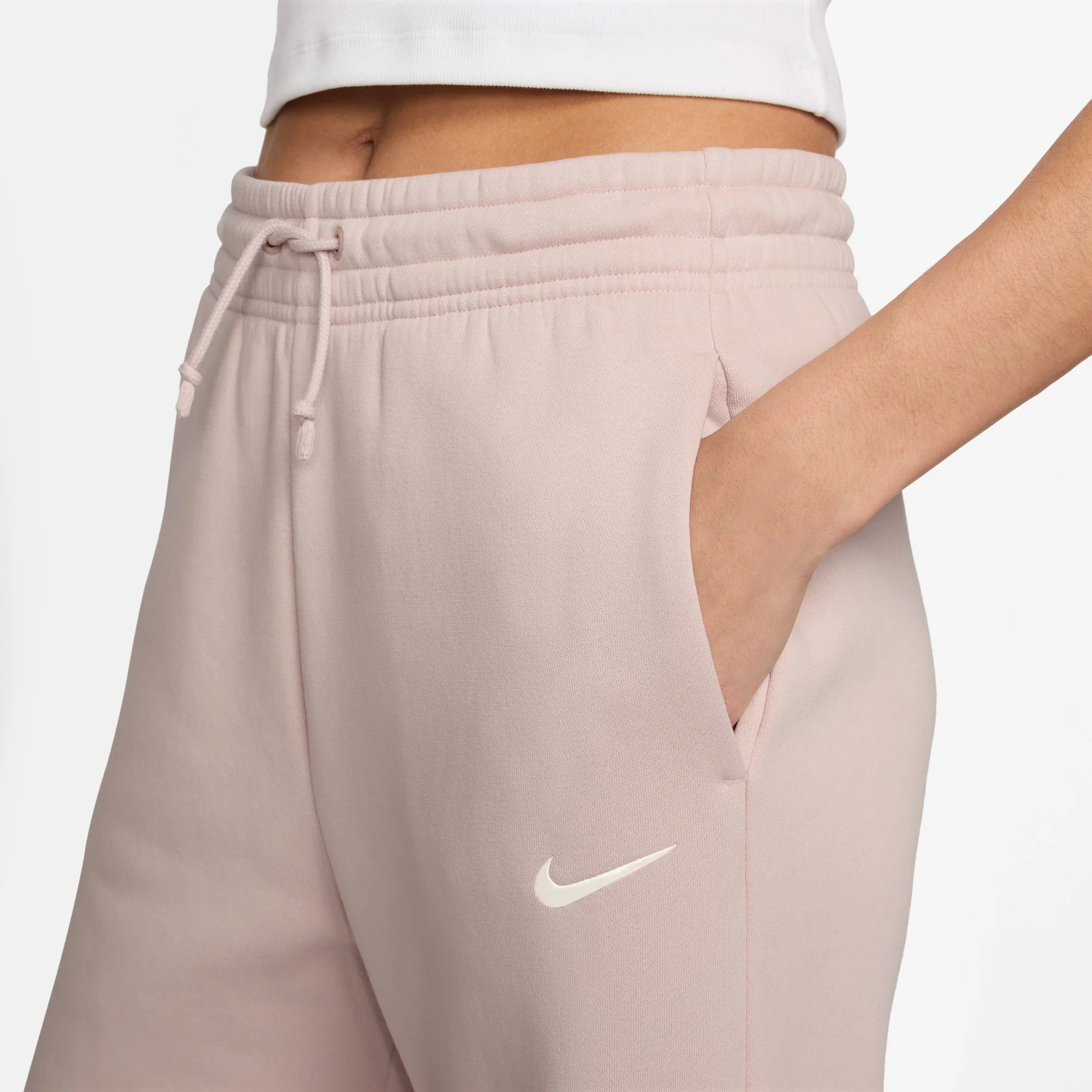 Nike Womens Sportswear Phoenix Wide Fleece Pants - Image 3