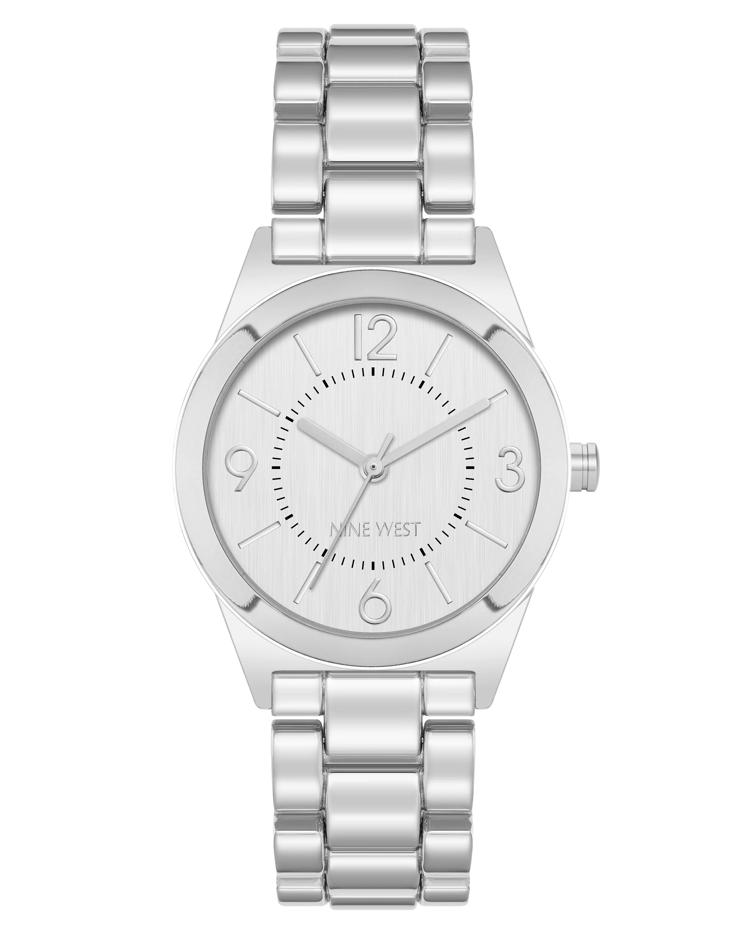 Nine West Womens Round Bracelet Watch