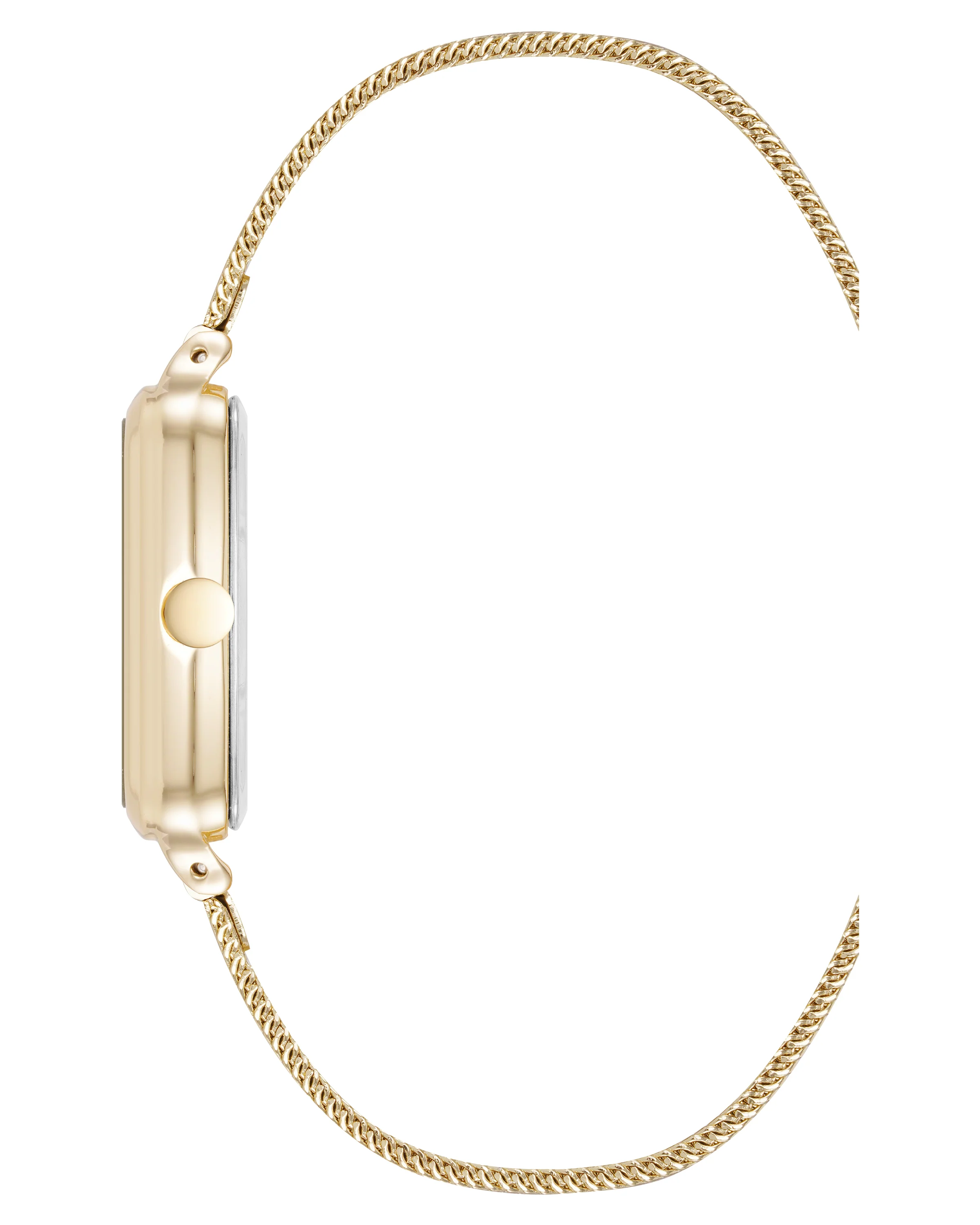Nine West Womens Square Mesh Watch - Image 3