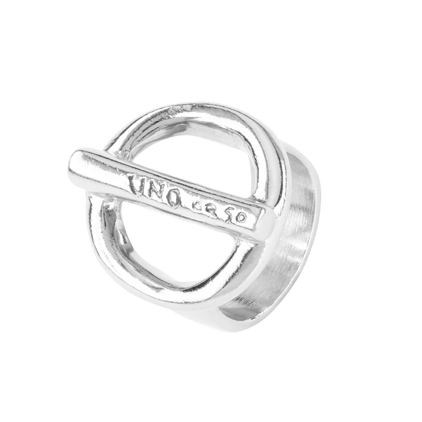 UNOde50 Silver-Plated On/Off Ring - Size 8.5 - Image 2