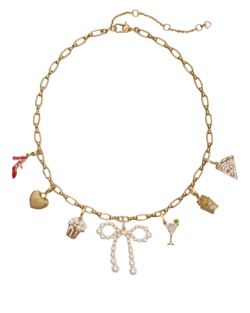 Kate Spade One In A Million Chain Charm Necklace