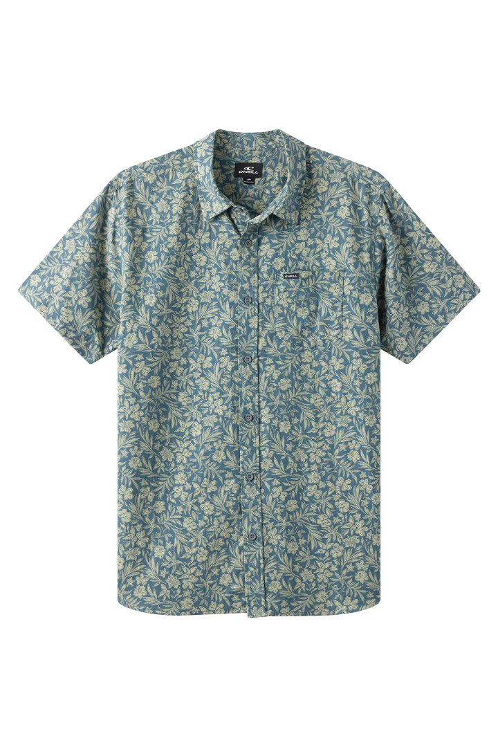 O'Neill Mens Oasis Standard Fit Short Sleeve Shirt - Image 2