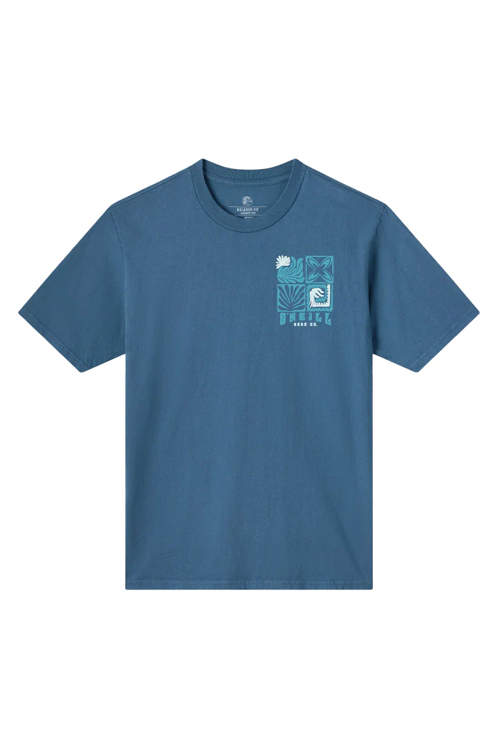 O'Neill Mens O'Riginals Etching Vintage Relaxed Short Sleeve T-Shirt