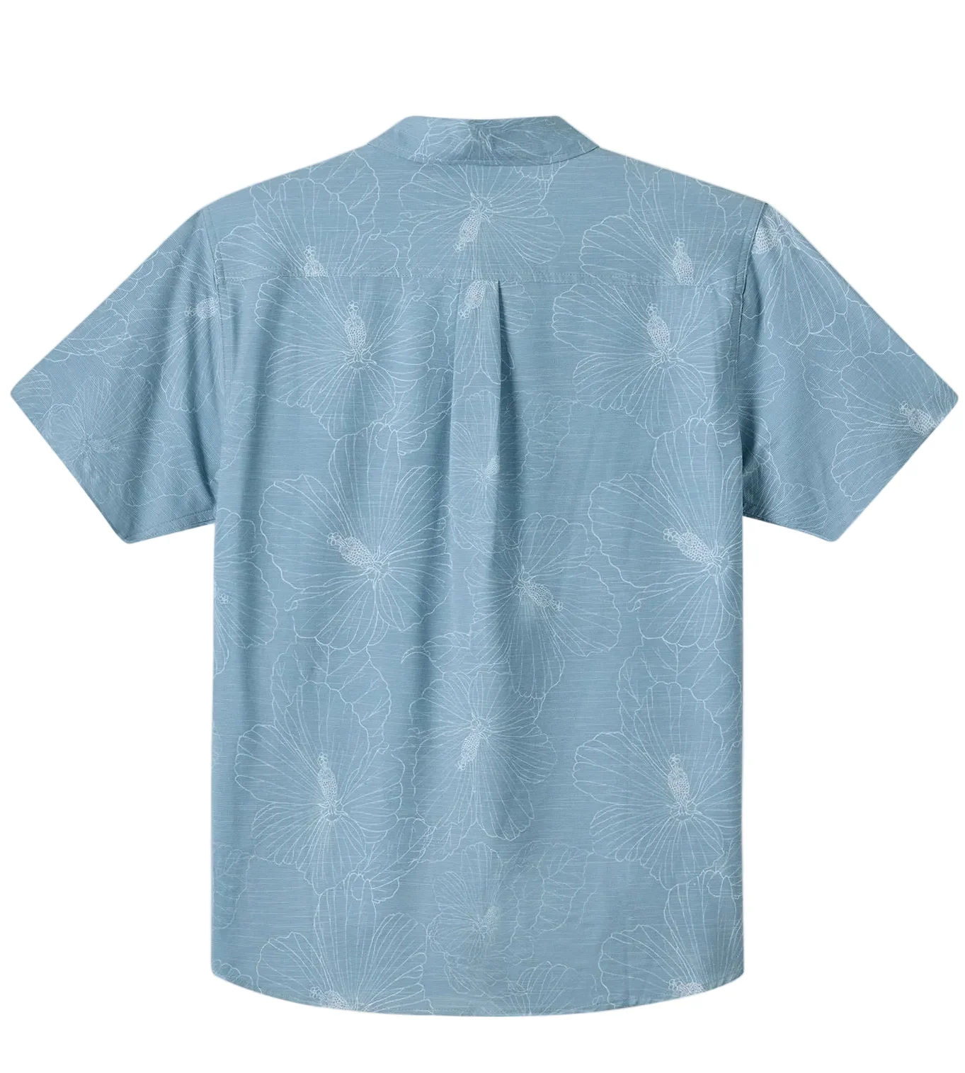 O'Neill Mens UPF Slub Standard Fit Short Sleeve Button-Up Shirt - Image 2