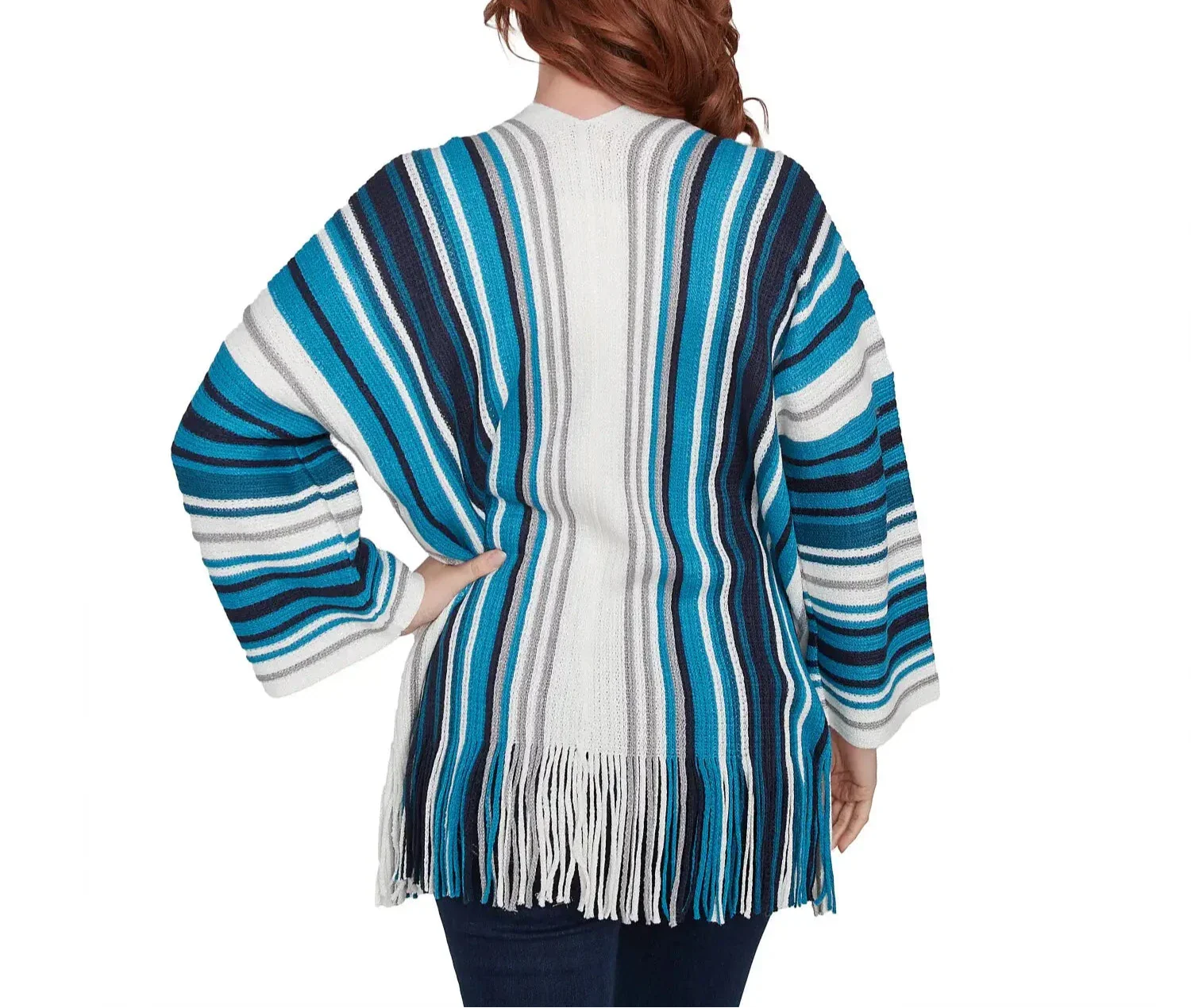 Ruby Rd. Womens Open-Front Wrap Sweater Cardigan - Image 2