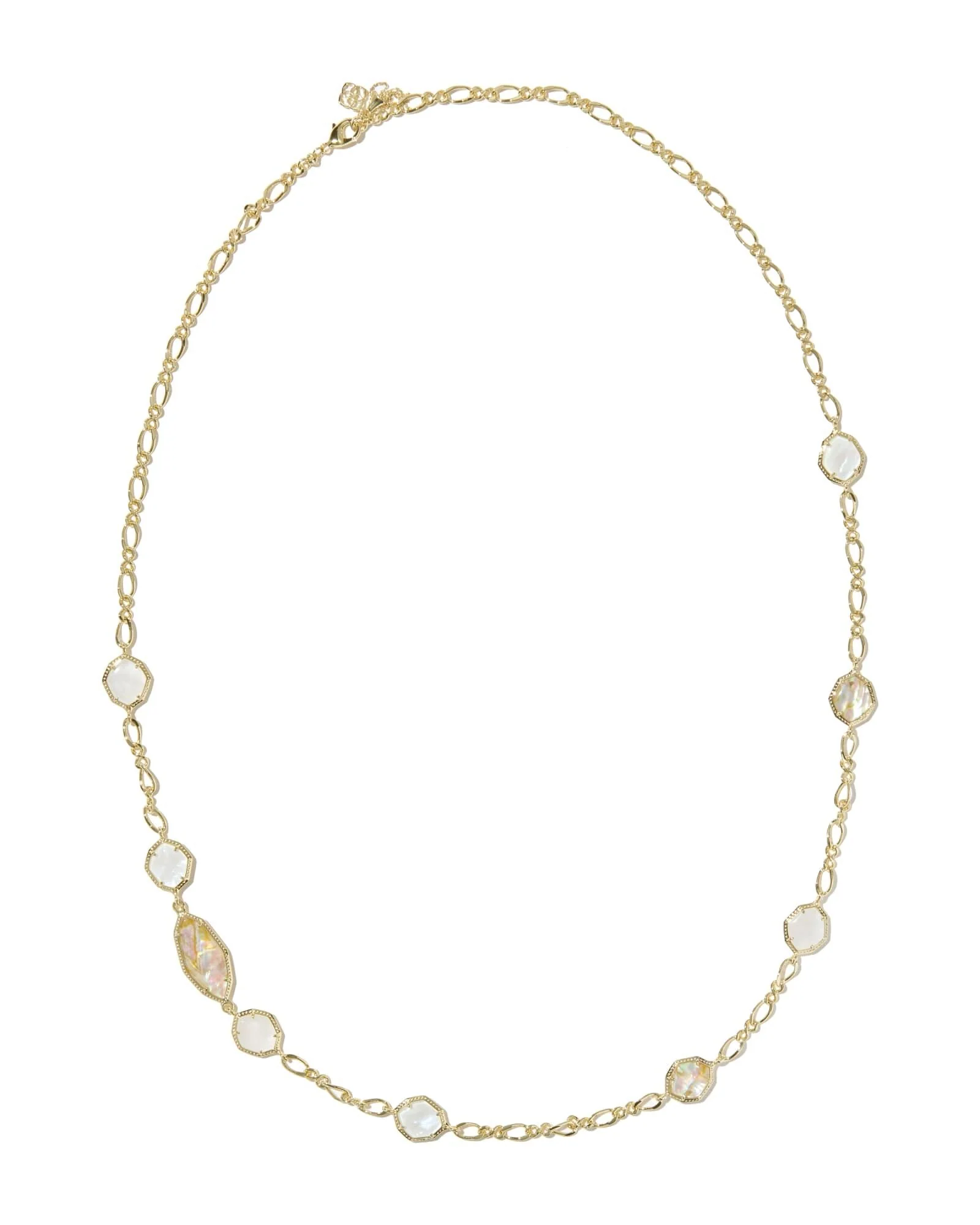 Kendra Scott Ophelia Gold Long Strand Necklace - Image 2