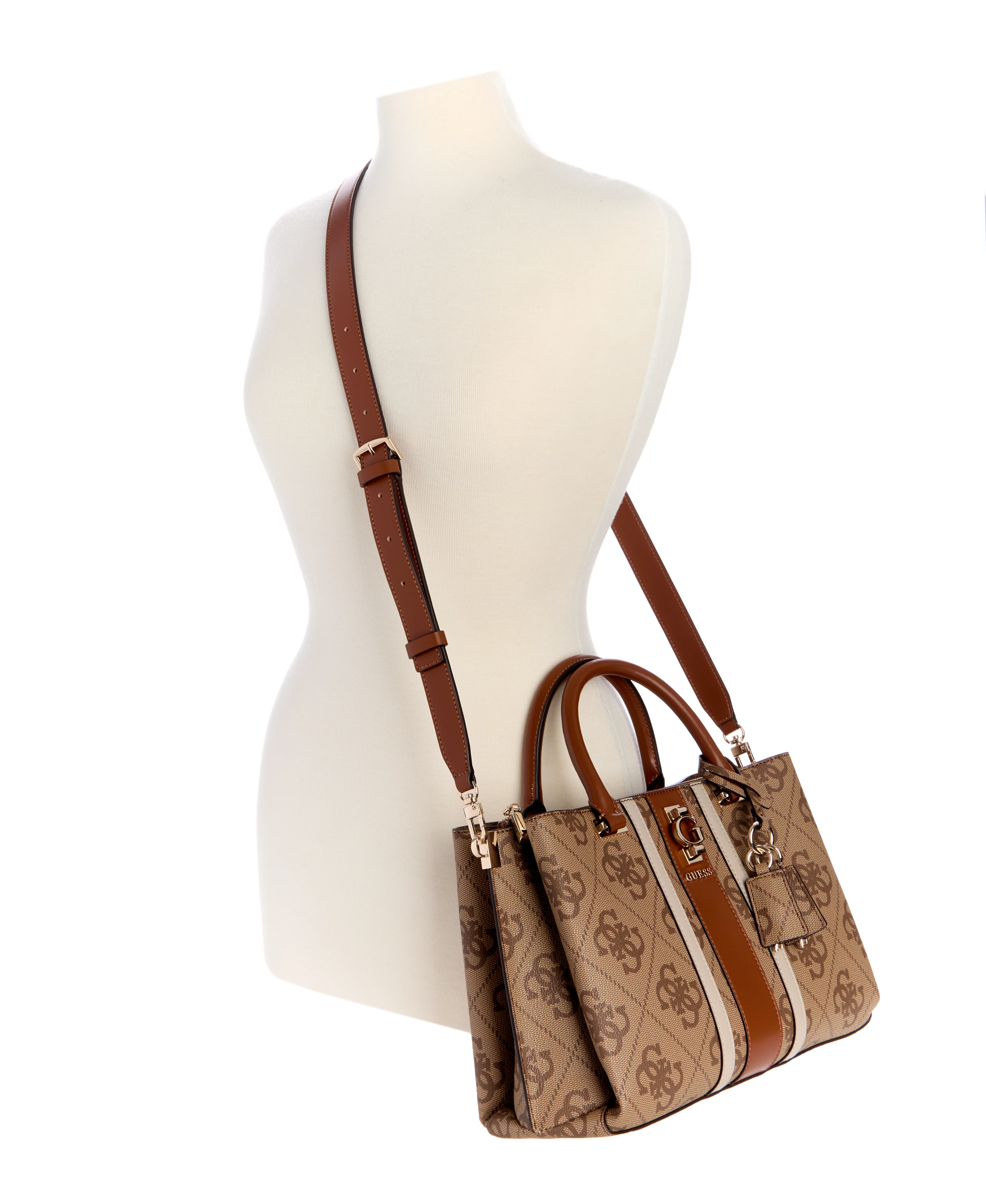 GUESS Erenia Girlfriend Satchel Handbag - Image 5