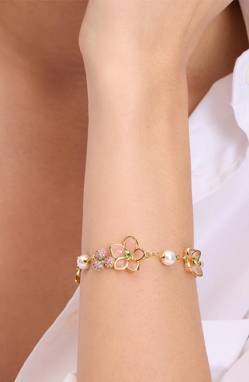 Kate Spade Pastel Petals Flower Bracelet - Image 3