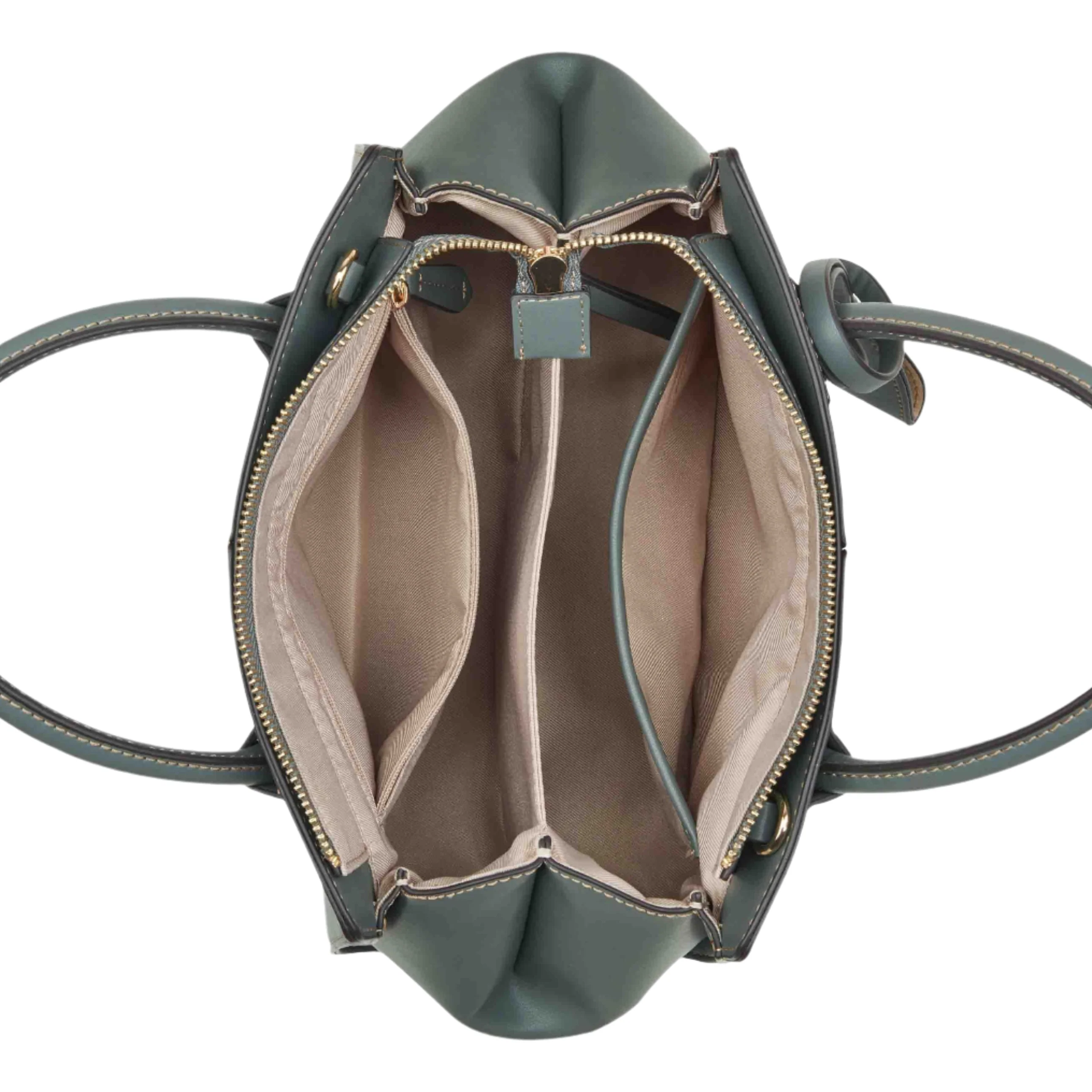 Nine West Paxtin 2 Compartment Satchel Handbag - Image 4