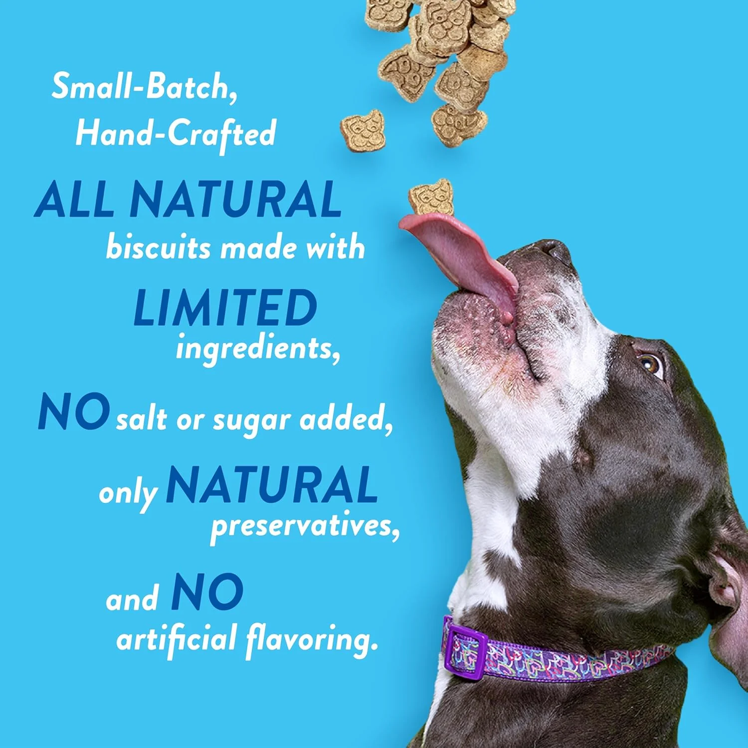 Spunky Pup Crunchy Biscuit Treats - Peanut Butter Crunch - Image 2