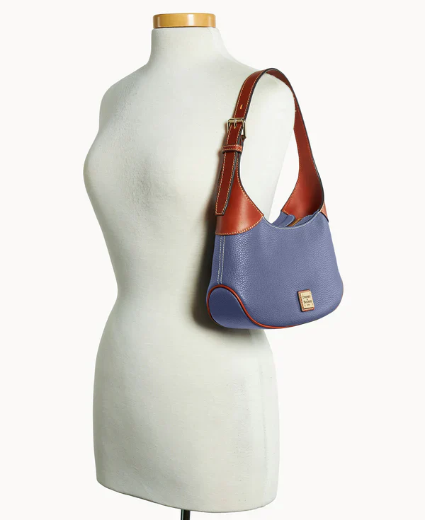 Dooney & Bourke Pebble Grain Hobo Handbag - Image 4