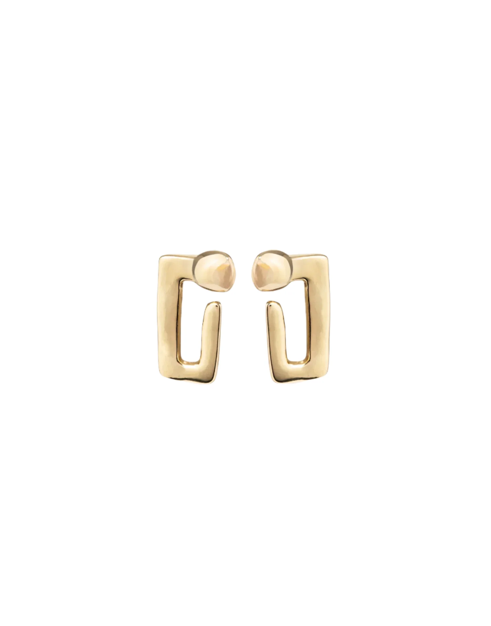 UNOde50 Unusual Gold-Plated Earrings