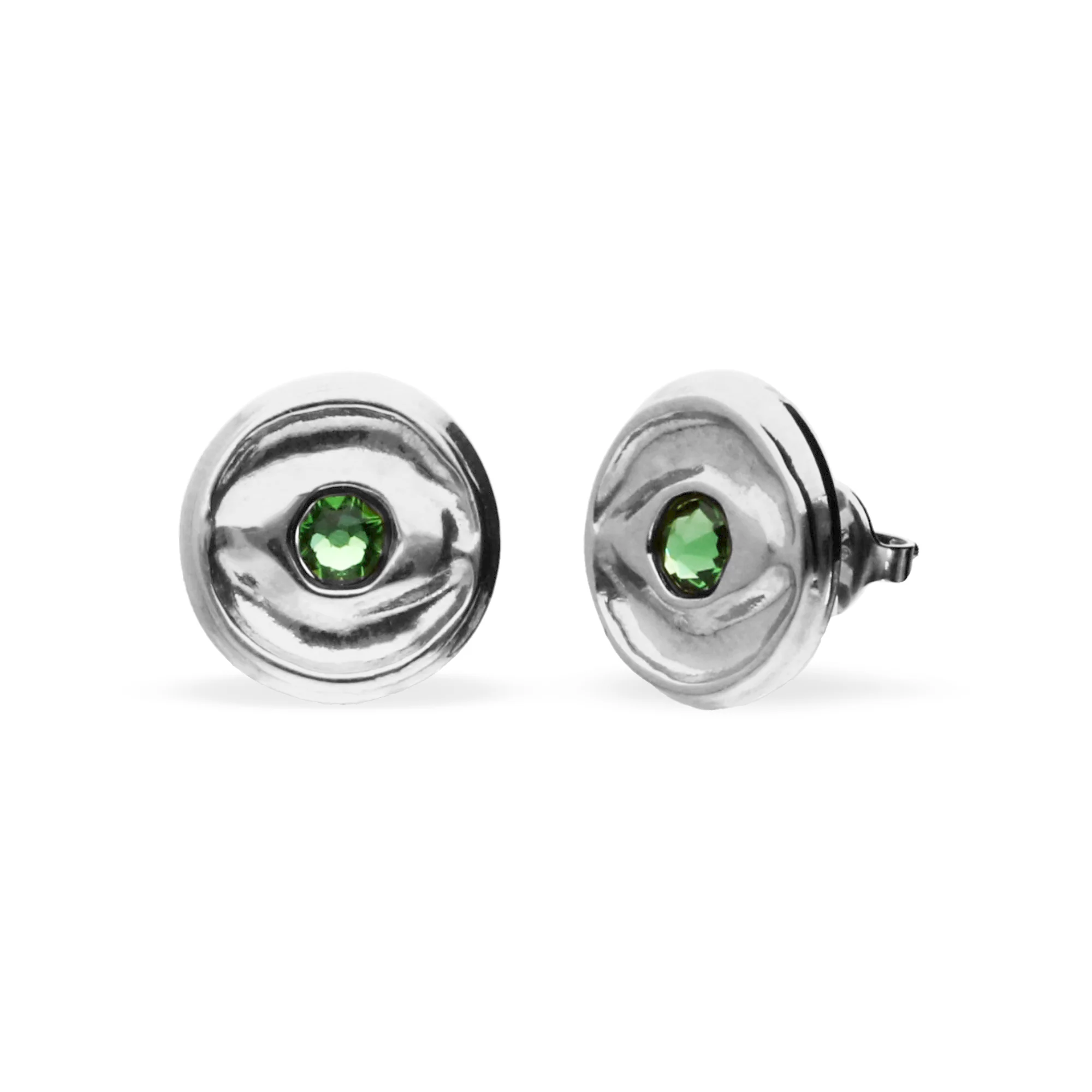 UNOde50 Ser Intuitiva Silver-Plated Earrings