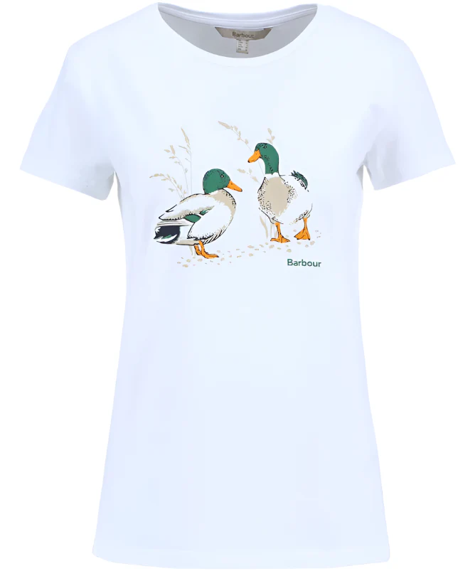 Barbour Womens Penfor Duck Short Sleeve T-Shirt