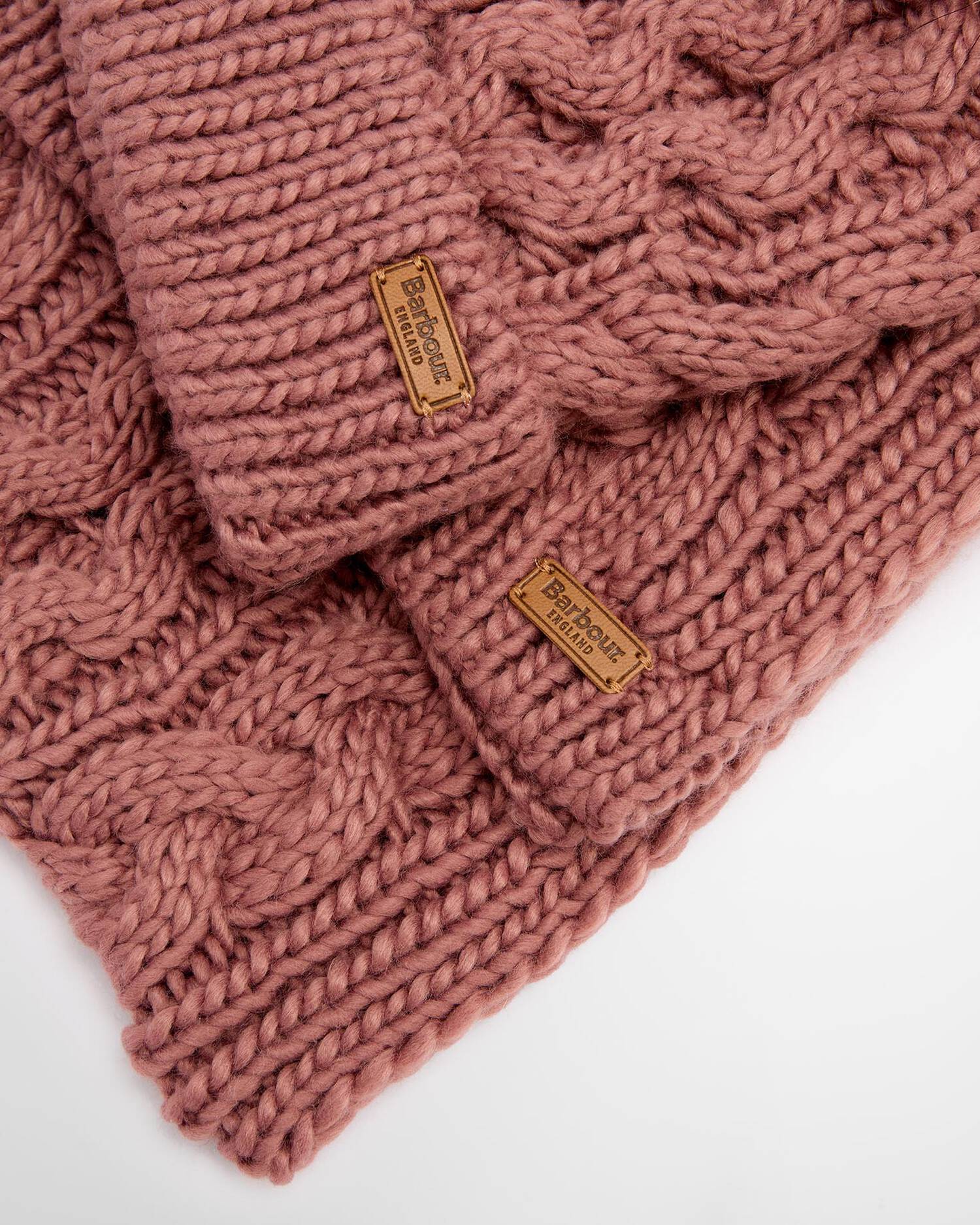 Barbour Womens Penshaw Beanie & Scarf Gift Set - Image 6