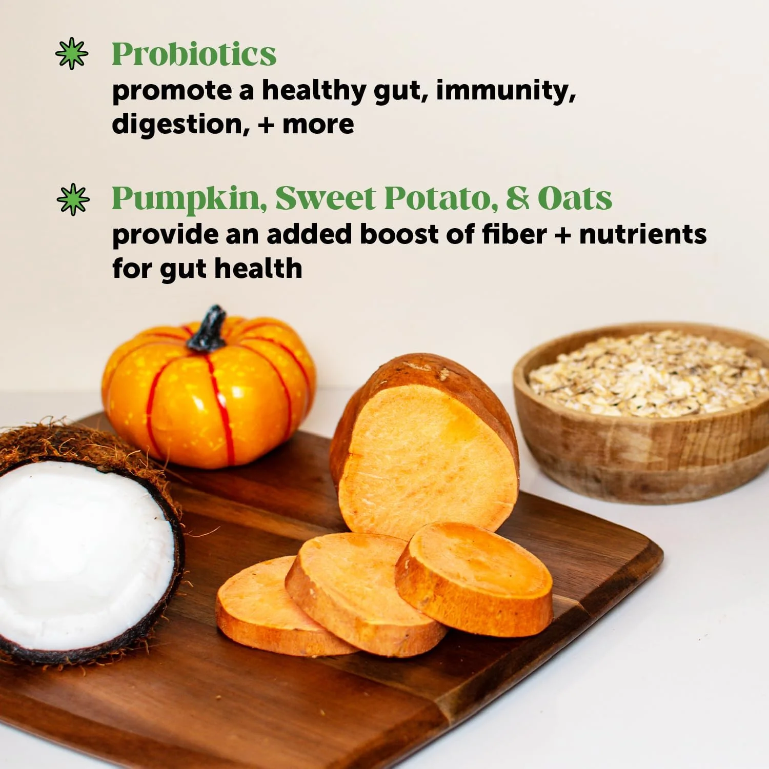 Pet Honesty Digestive Probiotics Chews For Dogs - Pumpkin Flavor - 9.5 oz. - Image 3