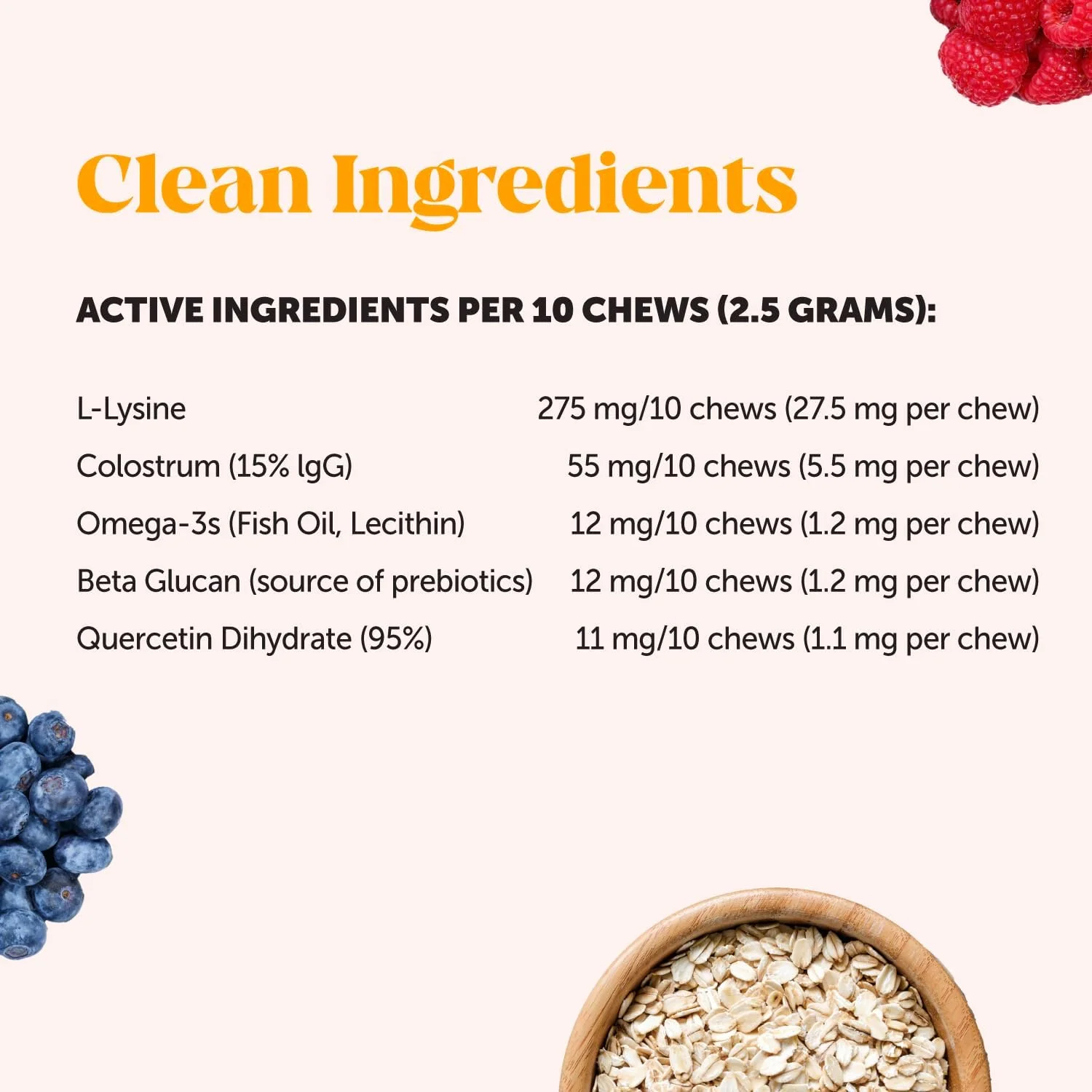 Pet Honesty Immune Support Lysine Chews For Cats - Chicken Flavor - 3.7 oz. - Image 7