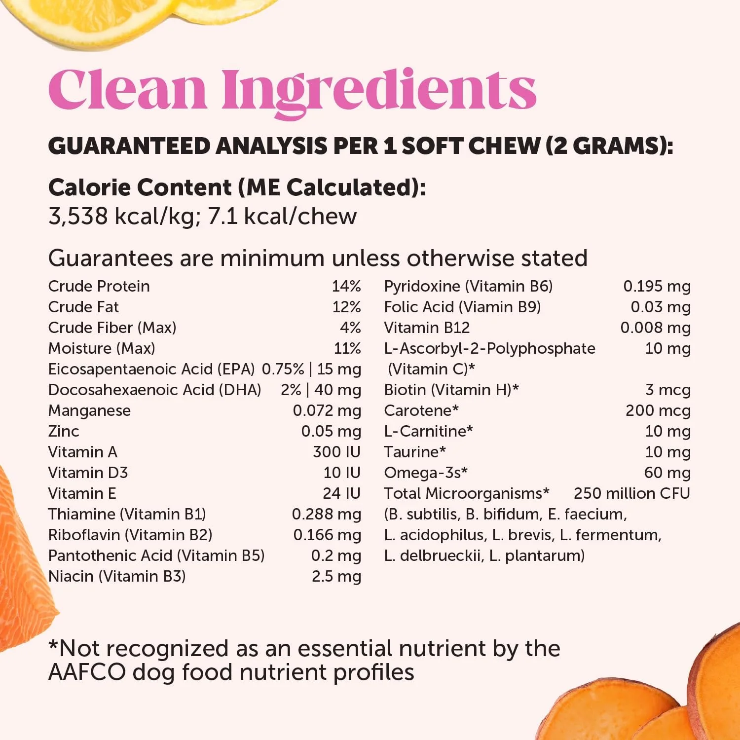 Pet Honesty Multivitamin Puppy Chews - Bacon Flavor - 6.35 oz. - Image 5