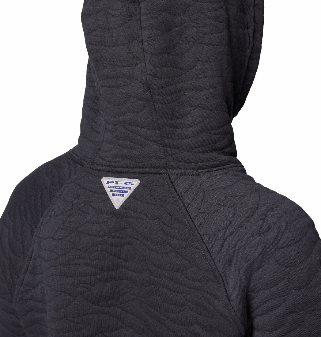 Columbia Womens PFG Open Water Quilted Hoodie Jacket - Image 4