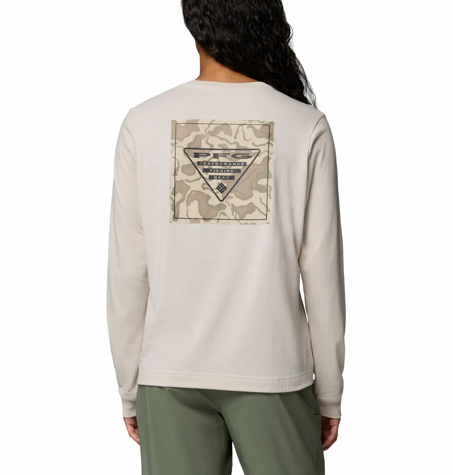Columbia Womens PFG Uncharted Graphic Long Sleeve T-Shirt - Image 2