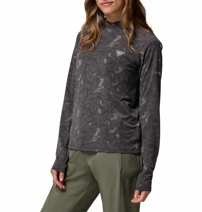 Columbia Womens PFG Uncharted Hoodie Sweatshirt - Image 3