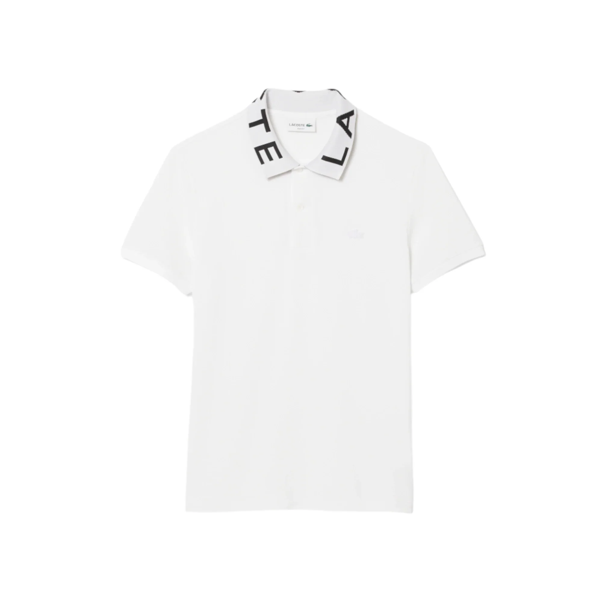 Lacoste Mens Slim Fit Branded Short Sleeve Polo Shirt - Image 2