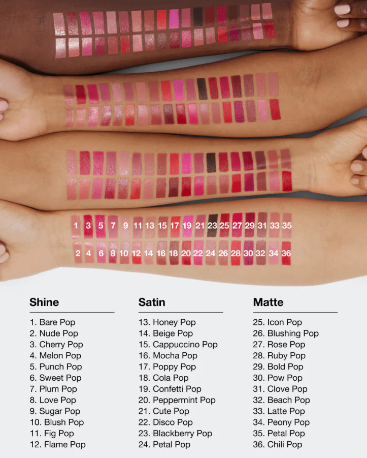Clinique Pop Longwear Lipstick - Confetti Pop - Image 4