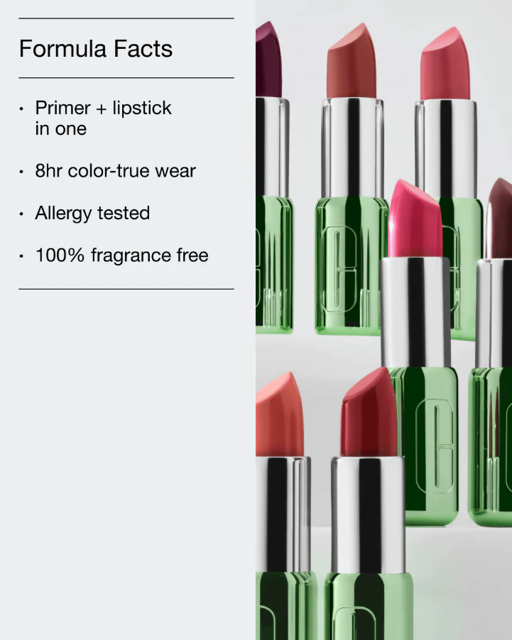 Clinique Pop Longwear Lipstick - Fig Pop - Image 6