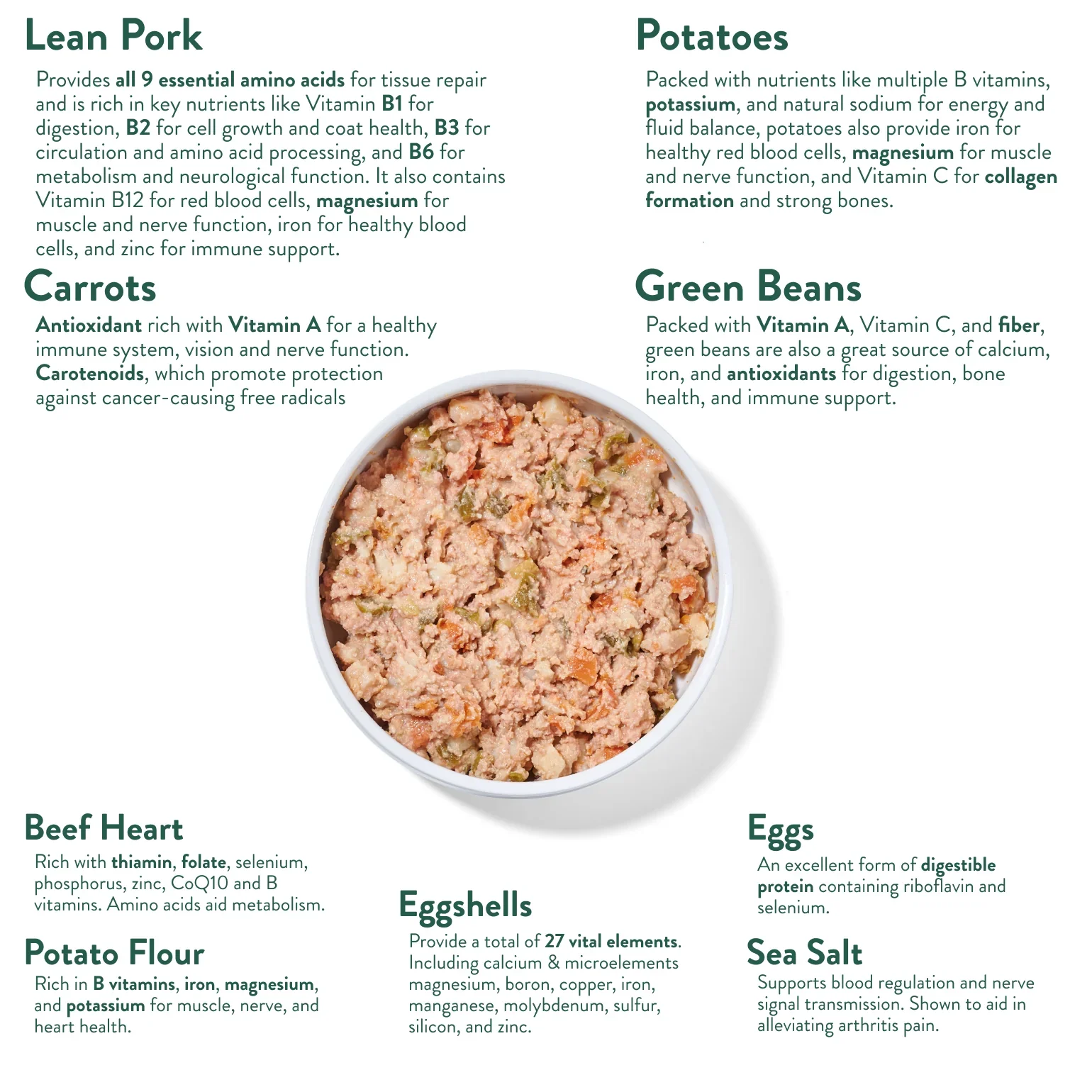 Portland Pet Food Company Hopkins' Pork N' Potato Homestyle Dog Meal Pouch - 9 oz. - Image 3
