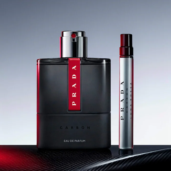 Prada Luna Rossa Carbon Eau De Parfum Spray - 3.4 oz. - Image 7