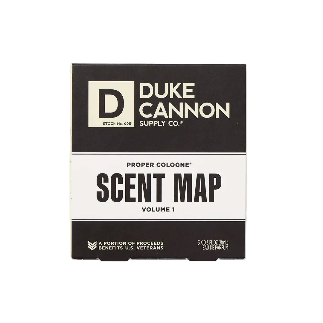 Duke Cannon Supply Co. Proper Cologne Scent Map - Image 2