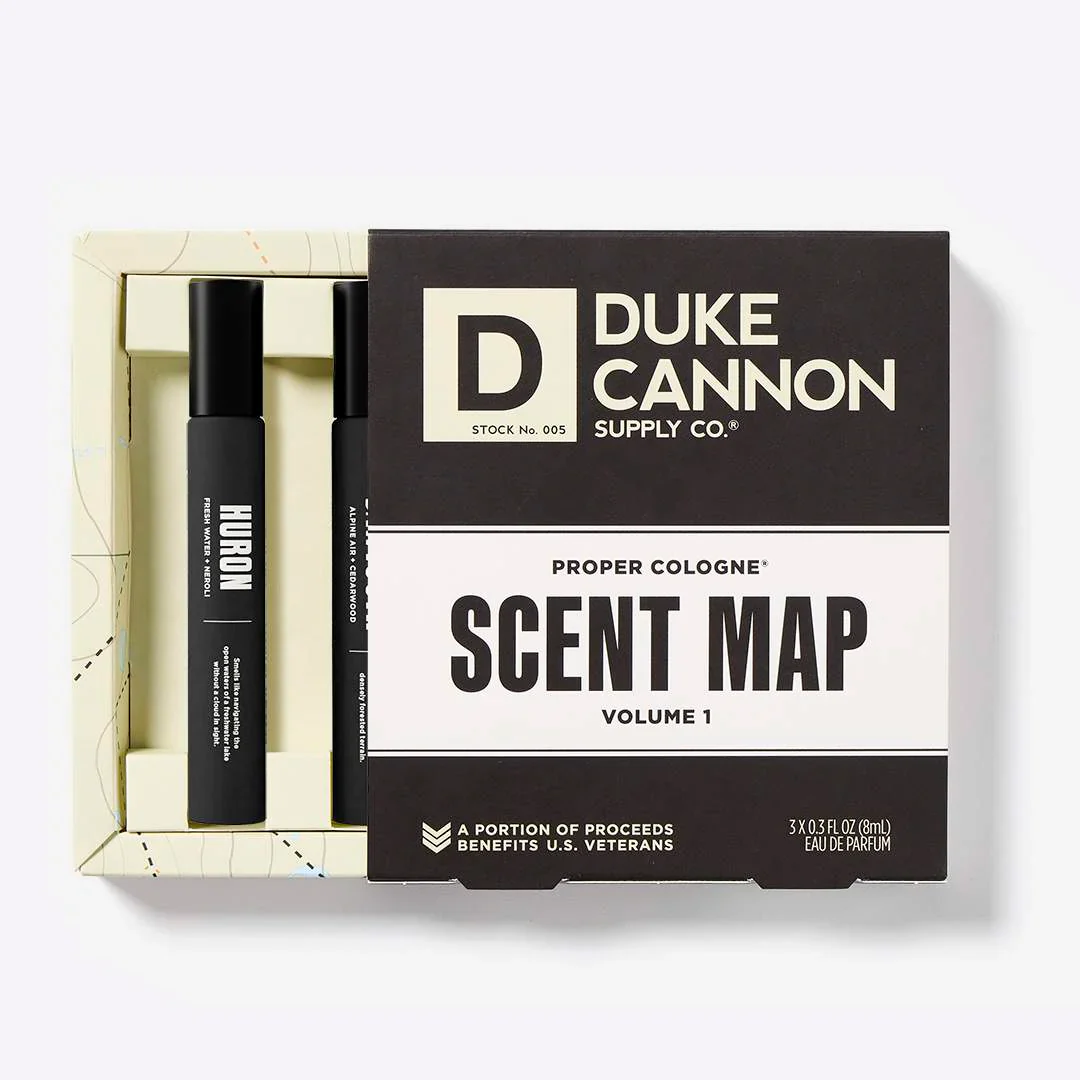Duke Cannon Supply Co. Proper Cologne Scent Map - Image 3