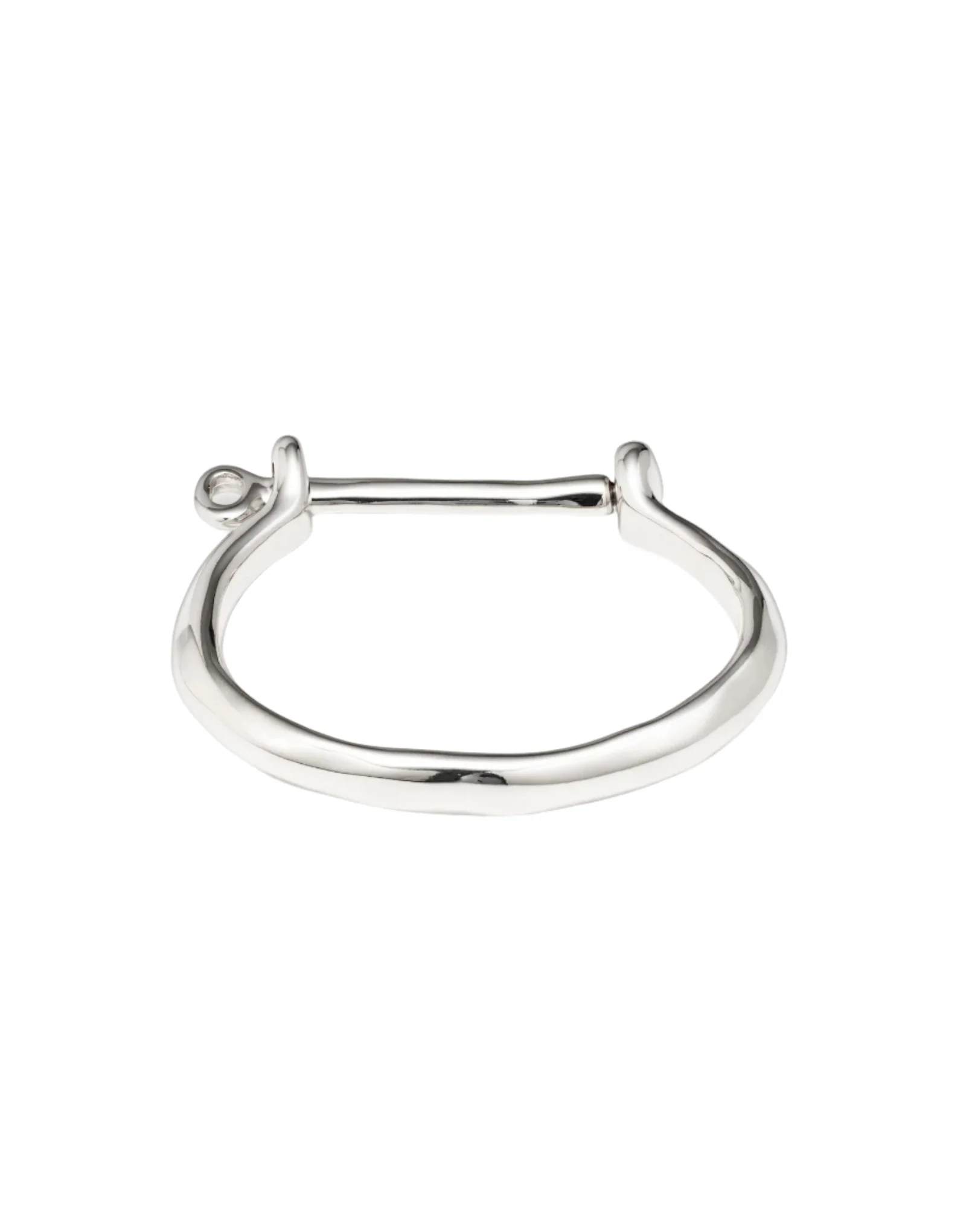 UNOde50 Shackled Silver-Plated Rigid Bracelet - Large - Image 3