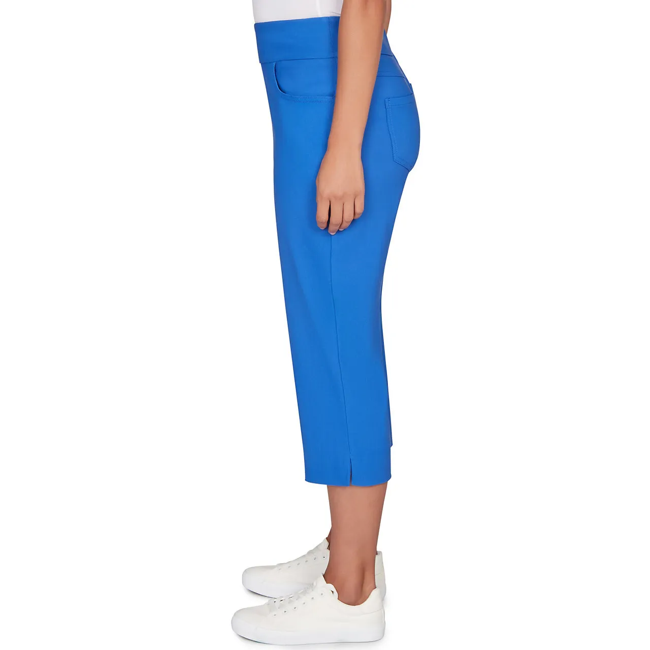 Ruby Rd. Womens Pull-On Silky Tech Capri Pants - Image 3