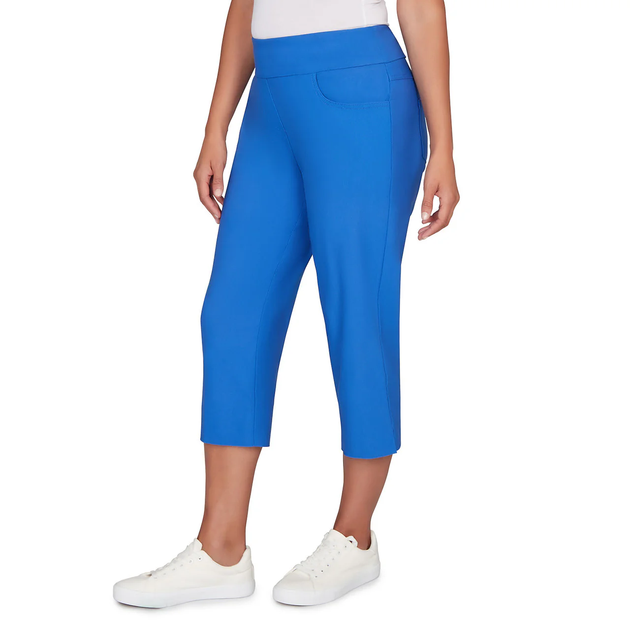 Ruby Rd. Womens Pull-On Silky Tech Capri Pants - Image 4