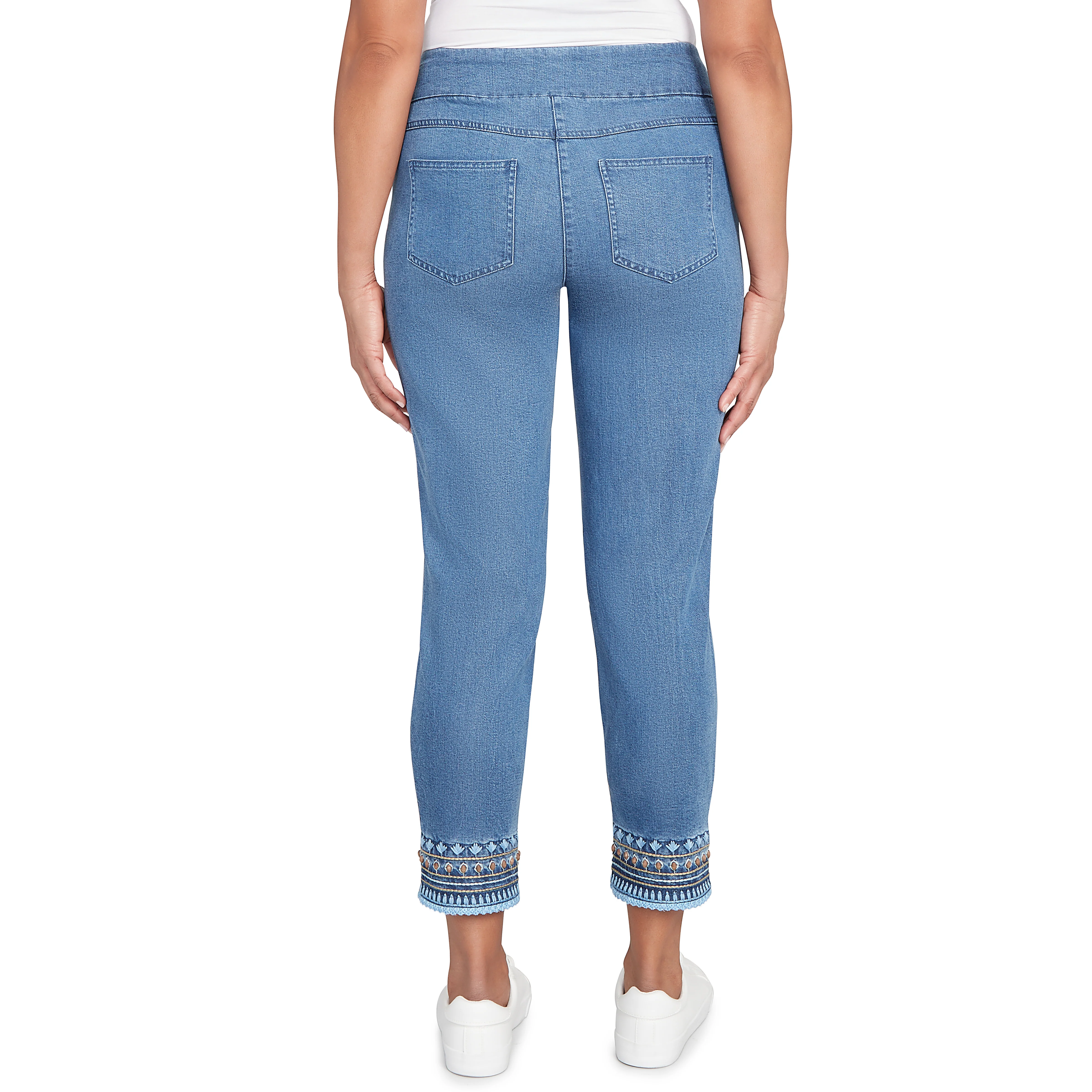 Ruby Rd. Womens Pull On Tencel Pants - Image 3