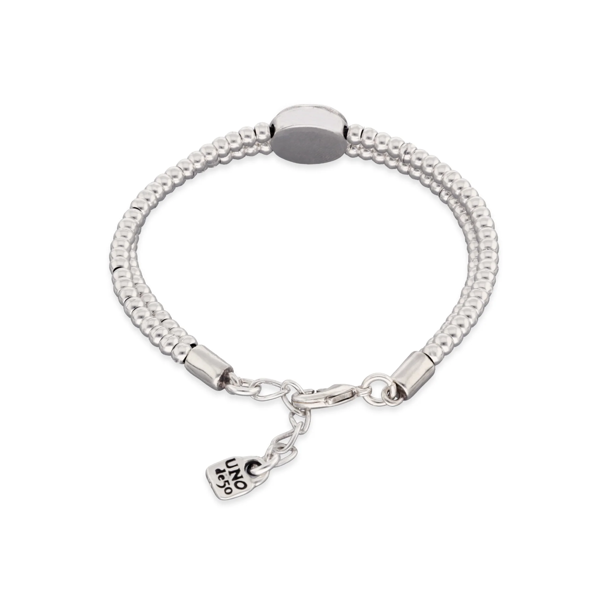 UNOde50 Ser Intuitiva Silver-Plated Bracelet - Medium - Image 2