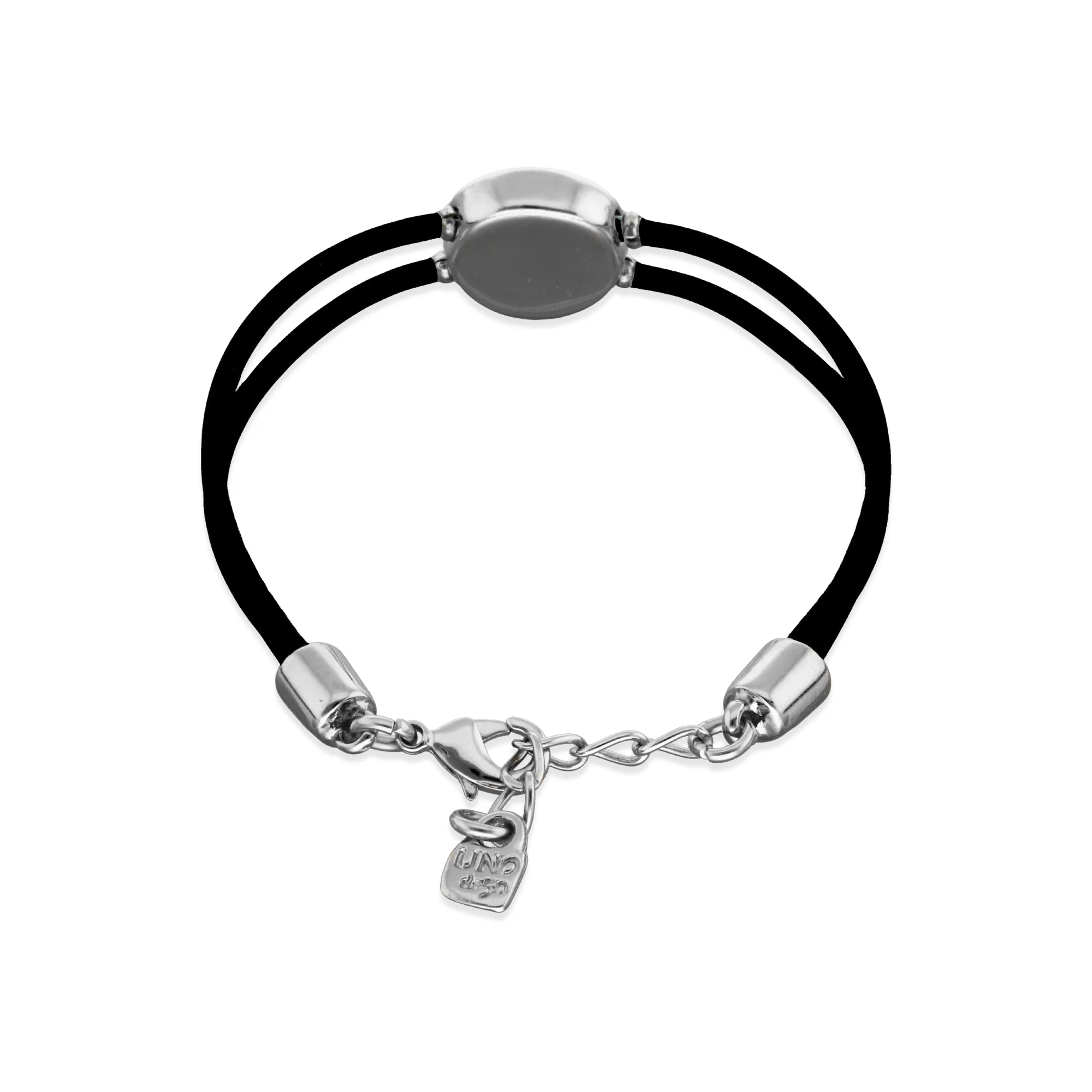 UNOde50 Ser Intuitiva Silver-Plated Bracelet - Medium
