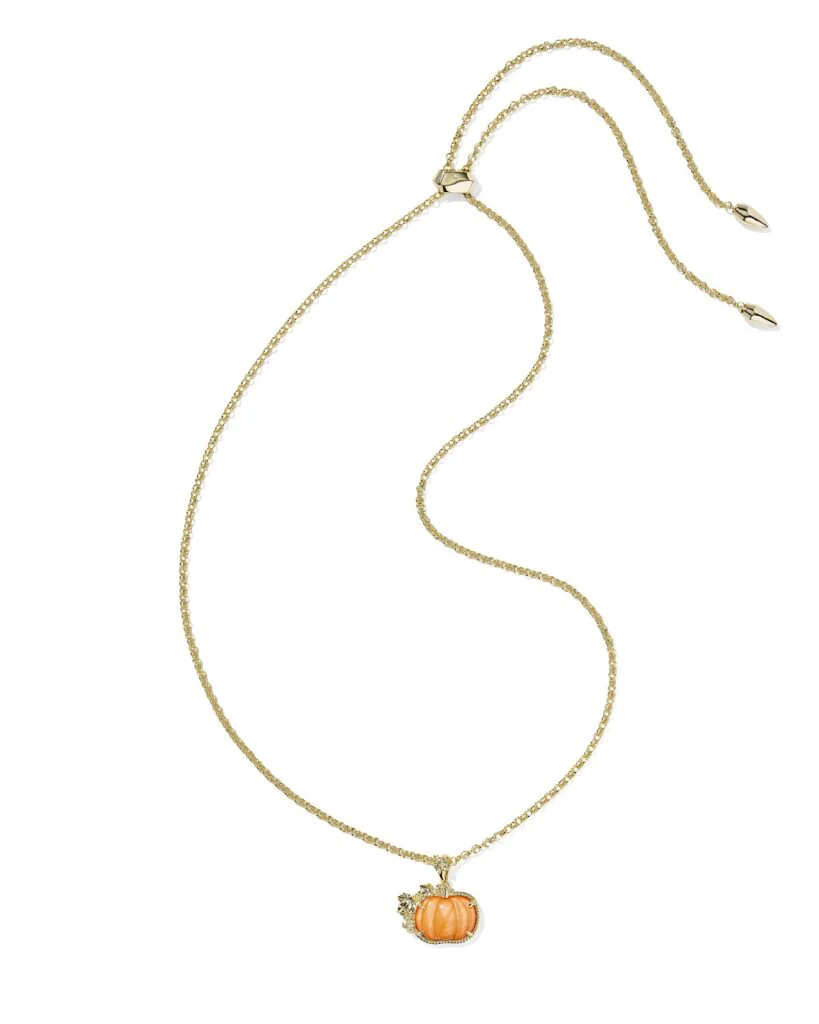 Kendra Scott Pumpkin Long Pendant Necklace - Image 2