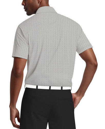 PGA Tour Mens Flag Geo Short Sleeve Golf Polo Shirt - Image 2