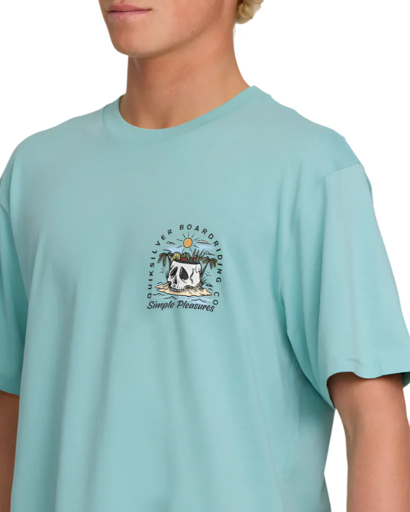 Quiksilver Mens Simple Pleasures Short Sleeve T-Shirt - Image 3